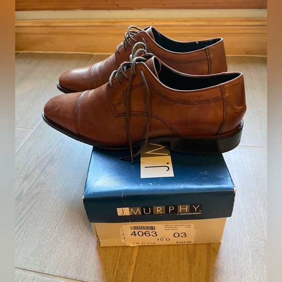 J. Murphy by Johnston & Murphy Novick Cap Toe Oxfords Johnston & Murphy Novick Cap Toe Oxfords size 10 main image 2
